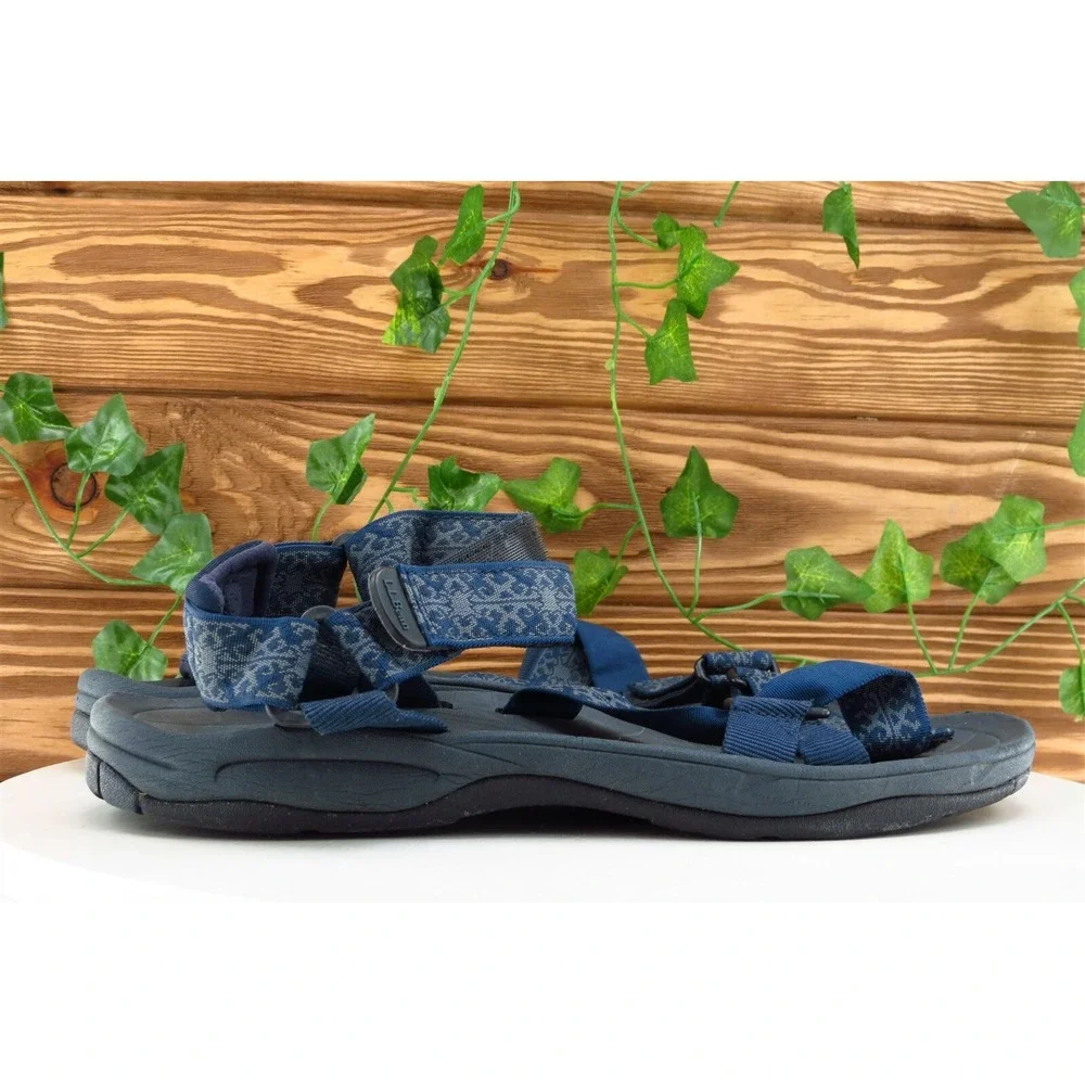 L.L. Bean Size 10 M Blue Sport‎ Fabric Men Shoes 0dtv984